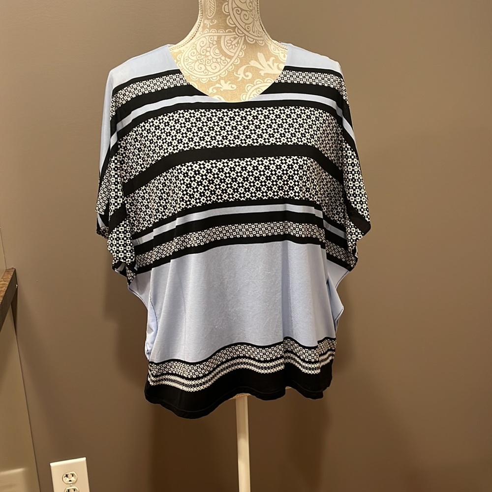 Chico's Blue Blouse - Size 2